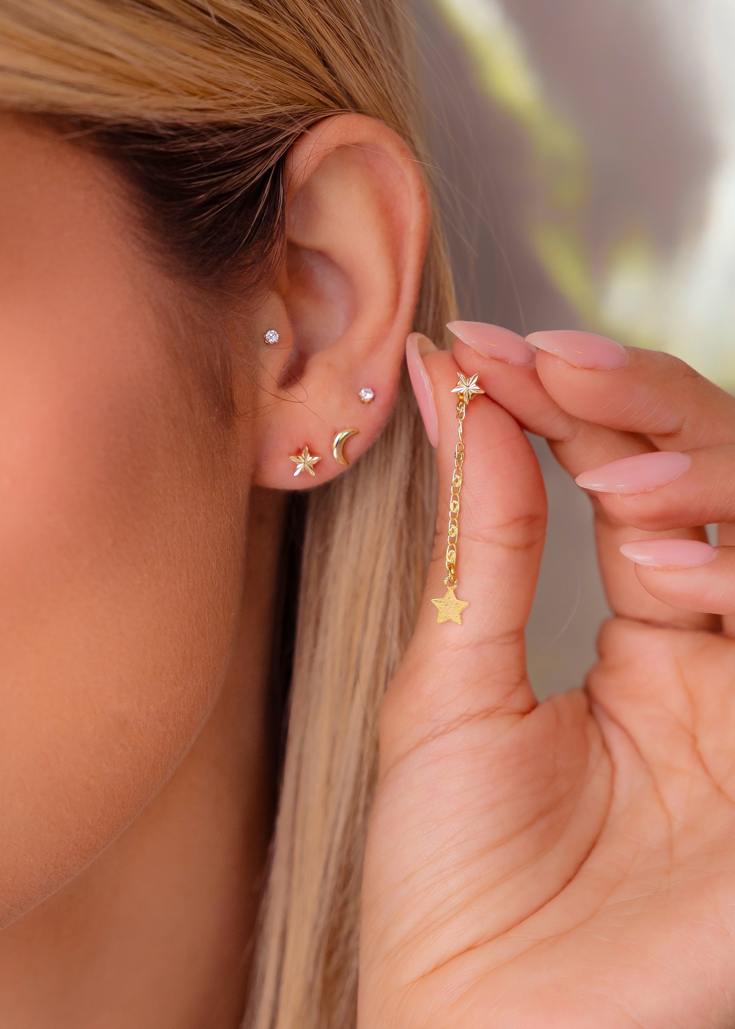 Set de 2 Topos Personalizables mini Luna- Estrella